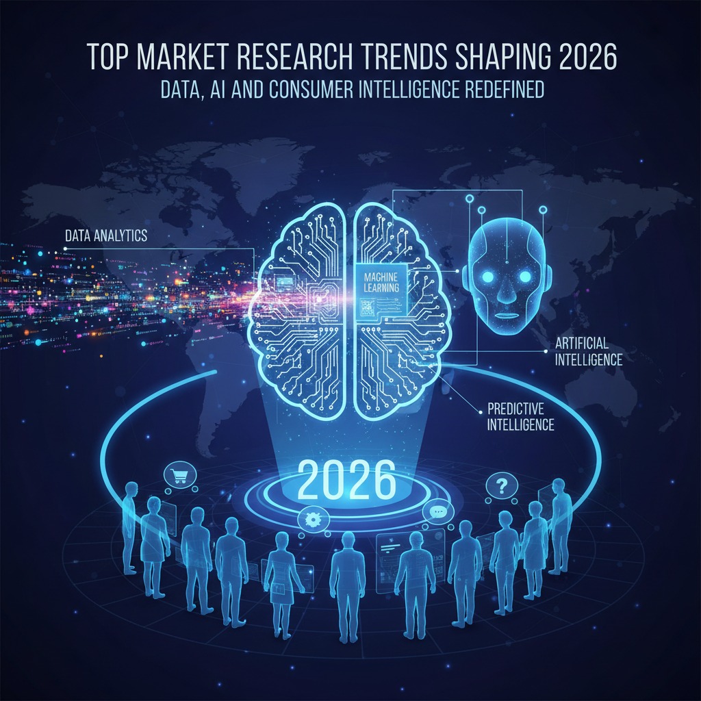 Top Market Research Trends Shaping 2026: Data, AI, and Consumer Intelligence Redefined